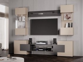 Гостиная Фэнтези (кашемир/графит) в Скале - skala.mebel-nsk.ru | фото
