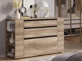 Комод КМ-06 Энигма (венге/дуб каньон) в Скале - skala.mebel-nsk.ru | фото