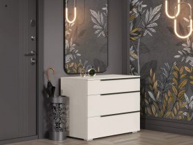 Комод с 3 ящиками Айри КМ-001 (кашемир) в Скале - skala.mebel-nsk.ru | фото
