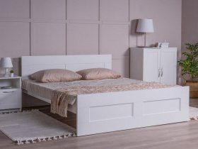 Кровать двуспальная 1,6м Сириус в Скале - skala.mebel-nsk.ru | фото