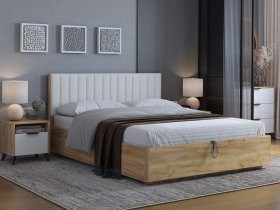 Кровать двуспальная 1,6м Юлия в Скале - skala.mebel-nsk.ru | фото
