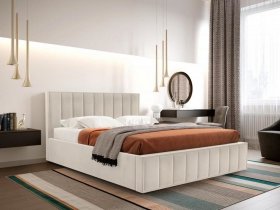 Кровать мягкая 1,4 Вена стандарт, вар.2 в Скале - skala.mebel-nsk.ru | фото