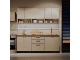 Кухонный гарнитур Орма 2,0м в Скале - skala.mebel-nsk.ru | фото