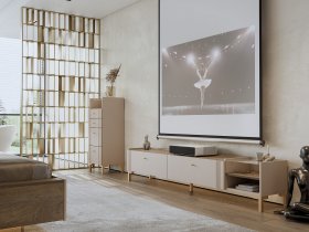 Модульная гостиная Одетта (дуб эндгрей/меланж) в Скале - skala.mebel-nsk.ru | фото