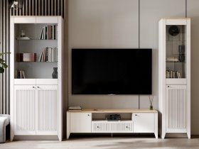 Модульная стенка Валенсия в Скале - skala.mebel-nsk.ru | фото