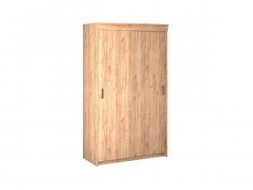 Шкаф-купе двухдверный Ирина Шк013.1 (дуб крафт золотой) в Скале - skala.mebel-nsk.ru | фото