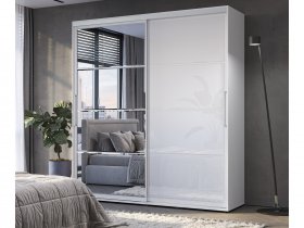 Шкаф-купе Крафт-6 2,0м (белый) в Скале - skala.mebel-nsk.ru | фото
