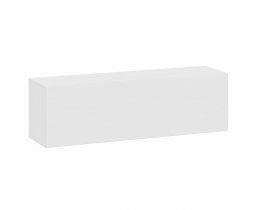 Шкаф навесной «Денвер» (белый текстурный) в Скале - skala.mebel-nsk.ru | фото