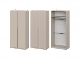 Шкаф ШК-100 Эккервуд (меланж) в Скале - skala.mebel-nsk.ru | фото