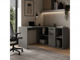 Стол письменный Лайт 03.245 (темно-серый) в Скале - skala.mebel-nsk.ru | фото