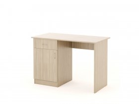 Стол письменный СП-01 (Биг) ясень шимо светлый в Скале - skala.mebel-nsk.ru | фото