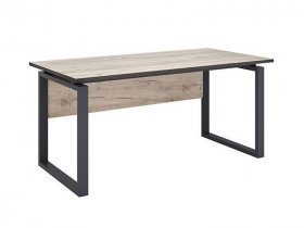 Стол руководителя Ст075.0 Гермес лофт (дуб крафт серый) в Скале - skala.mebel-nsk.ru | фото